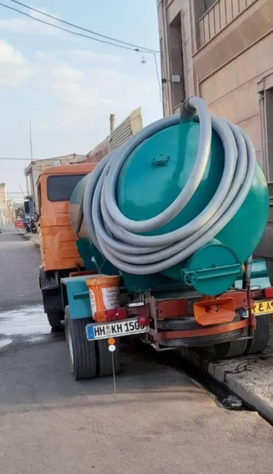 تانکر تخلیه چاه
